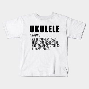 Ukulele Definition Kids T-Shirt